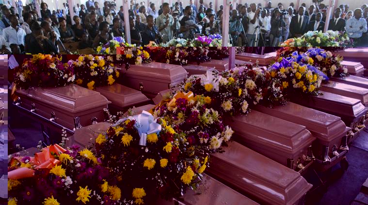 massfuneralheldfor20haitianswhodiedindismalprison